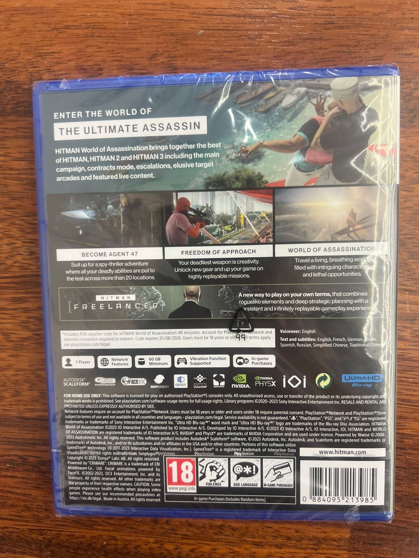 Hitman World Of Assassination PS5 UK Usato Hitman World Of Assassination PS5 UK Usato